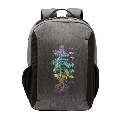 Tree Of Life Phases Of The Moon Yoga Chakra Gift Vector Backpack