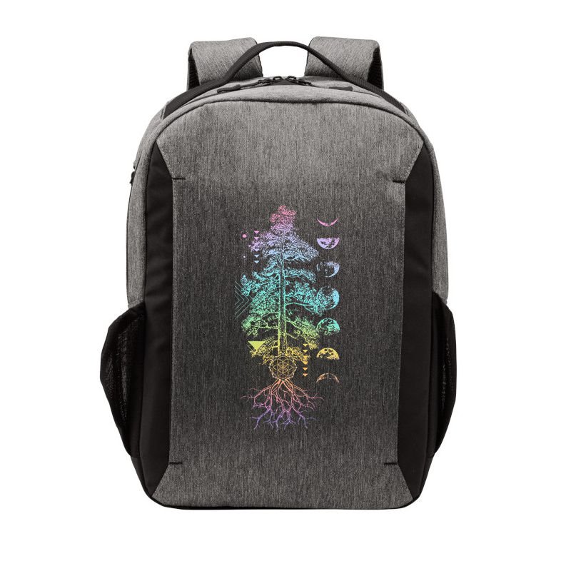 Tree Of Life Phases Of The Moon Yoga Chakra Gift Vector Backpack