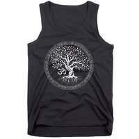 Tree Of Life With Om Symbol Yoga Zen Meditation Spiritual Tank Top