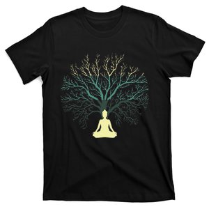 Tree Of Life Yoga Zen Meditation Buddhism Spiritual T-Shirt