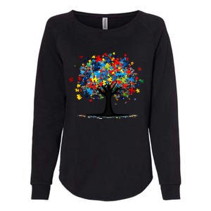 Tree Of Life Autism Awareness Day Autistic Gift Womens California Wash Sweatshirt