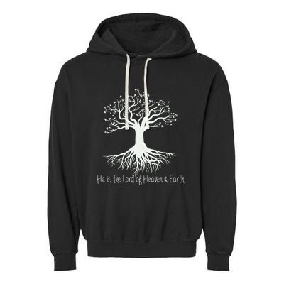 Tree Of Life Garment-Dyed Fleece Hoodie