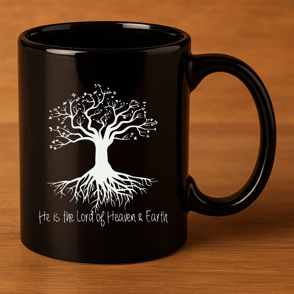 Tree Of Life 11oz C Handle Ceramic Mug