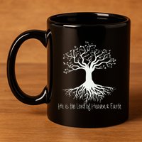 Tree Of Life 11oz C Handle Ceramic Mug