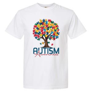 Tree Of Life Autism Awareness Month Funny Asd Supporter Gift Garment-Dyed Heavyweight T-Shirt