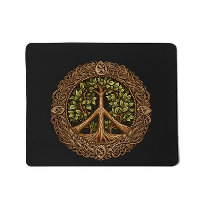 Tree Of Life Peace Mousepad