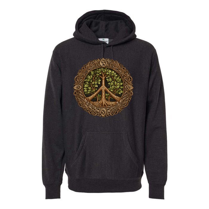 Tree Of Life Peace Premium Hoodie