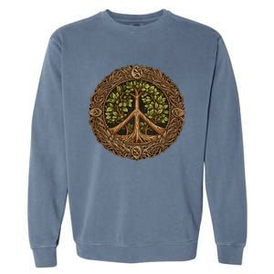 Tree Of Life Peace Garment-Dyed Sweatshirt