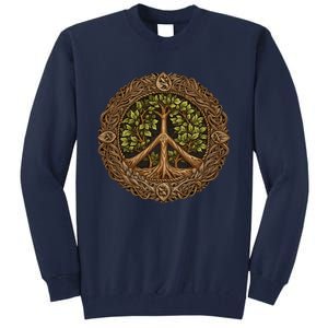 Tree Of Life Peace Tall Sweatshirt