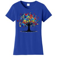 Tree Of Life Autism Awareness Day Autistic Gift Women's T-Shirt