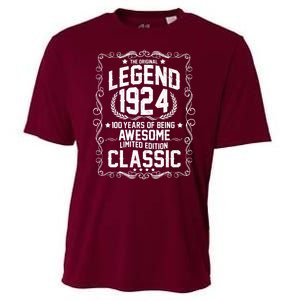 The Original Legend 1924 100th Birthday Cooling Performance Crew T-Shirt