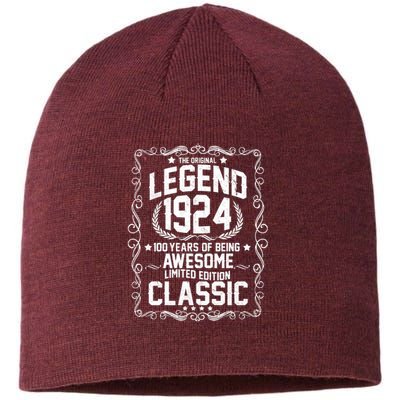 The Original Legend 1924 100th Birthday Sustainable Beanie