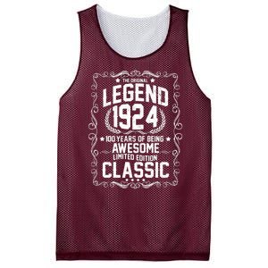 The Original Legend 1924 100th Birthday Mesh Reversible Basketball Jersey Tank