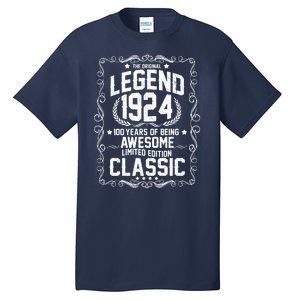 The Original Legend 1924 100th Birthday Tall T-Shirt