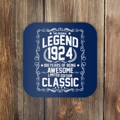 The Original Legend 1924 100th Birthday Coaster