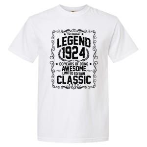 The Original Legend 1924 100th Birthday Garment-Dyed Heavyweight T-Shirt