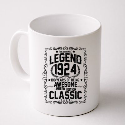 The Original Legend 1924 100th Birthday Coffee Mug