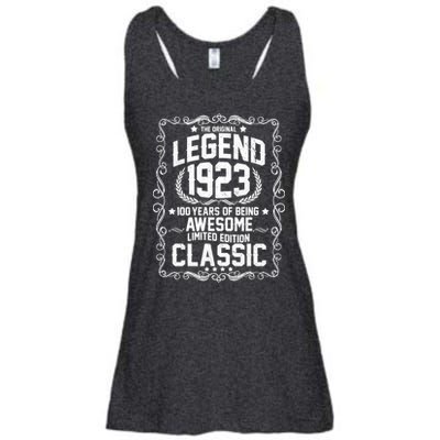 The Original Legend 1923 100th Birthday Ladies Essential Flowy Tank