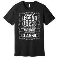 The Original Legend 1923 100th Birthday Premium T-Shirt