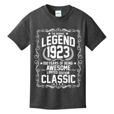 The Original Legend 1923 100th Birthday Kids T-Shirt