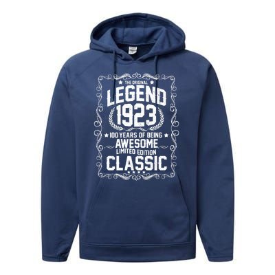 The Original Legend 1923 100th Birthday Performance Fleece Hoodie