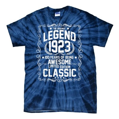 The Original Legend 1923 100th Birthday Tie-Dye T-Shirt