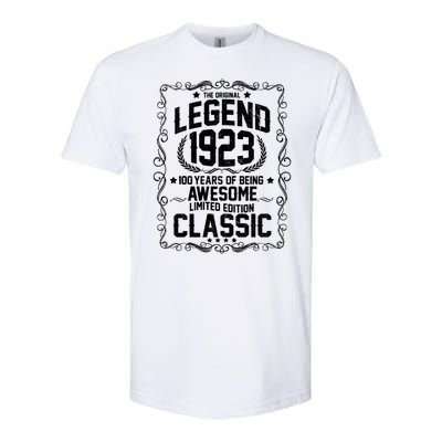 The Original Legend 1923 100th Birthday Softstyle® CVC T-Shirt