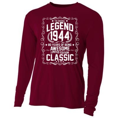 The Original Legend 1944 80th Birthday Cooling Performance Long Sleeve Crew