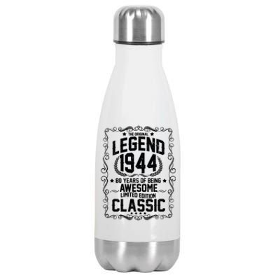 The Original Legend 1944 80th Birthday Stainless Steel Insulated Water Bottle