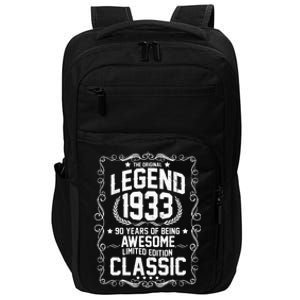 The Original Legend 1933 90th Birthday Impact Tech Backpack