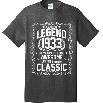 The Original Legend 1933 90th Birthday T-Shirt