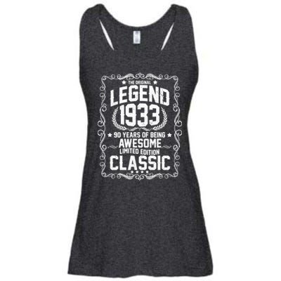 The Original Legend 1933 90th Birthday Ladies Essential Flowy Tank