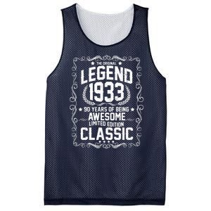 The Original Legend 1933 90th Birthday Mesh Reversible Basketball Jersey Tank