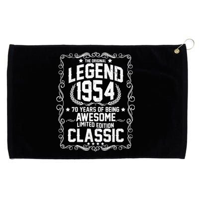 The Original Legend 1954 70th Birthday Grommeted Golf Towel