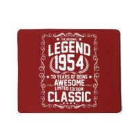 The Original Legend 1954 70th Birthday Mousepad