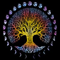 Tree Of Life Phases Of The Moon Gift Cute Gift Winter Tree Gift Impact Tech Backpack