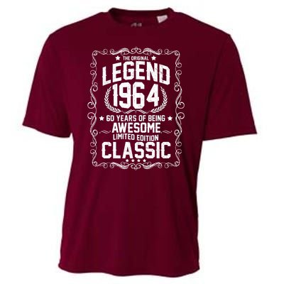 The Original Legend 1964 60th Birthday Cooling Performance Crew T-Shirt