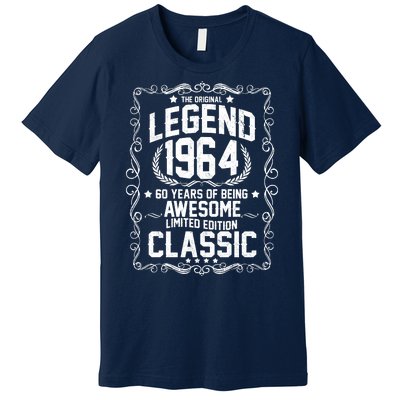 The Original Legend 1964 60th Birthday Premium T-Shirt