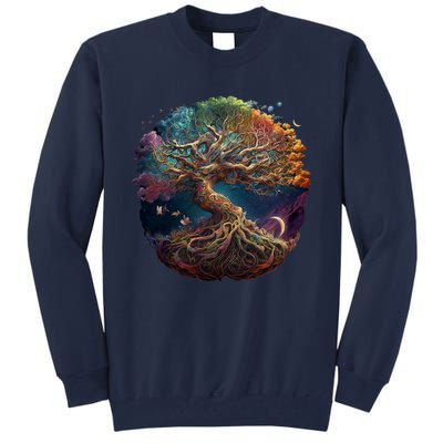 Tree Of Life Gift The Tree Of Life Meditation Tall Sweatshirt