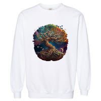 Tree Of Life Gift The Tree Of Life Meditation Garment-Dyed Sweatshirt