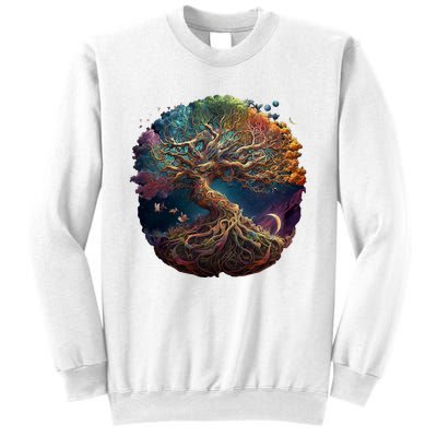 Tree Of Life Gift The Tree Of Life Meditation Sweatshirt