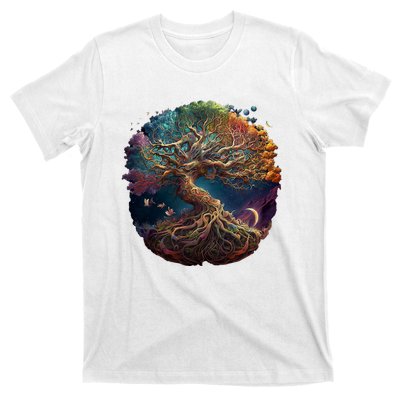 Tree Of Life Gift The Tree Of Life Meditation T-Shirt