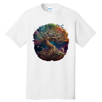 Tree Of Life Gift The Tree Of Life Meditation Tall T-Shirt