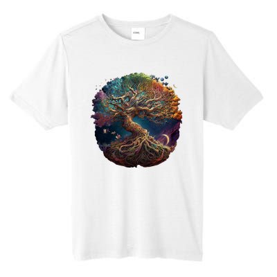 Tree Of Life Gift The Tree Of Life Meditation Tall Fusion ChromaSoft Performance T-Shirt