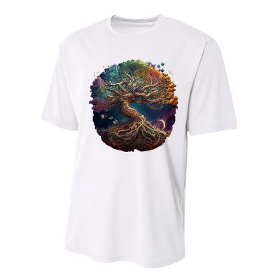 Tree Of Life Gift The Tree Of Life Meditation Performance Sprint T-Shirt