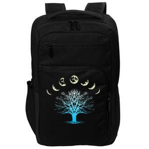 Tree Of Life Spiritual Moonphases For Yoga Impact Tech Backpack