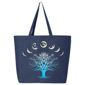 Tree Of Life Spiritual Moonphases For Yoga 25L Jumbo Tote