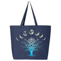 Tree Of Life Spiritual Moonphases For Yoga 25L Jumbo Tote