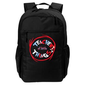 Teacher Of Little Things Gift For Teacher Cat In Hat Daily Commute Backpack