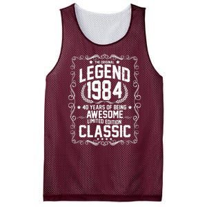 The Original Legend 1984 40th Birthday Mesh Reversible Basketball Jersey Tank